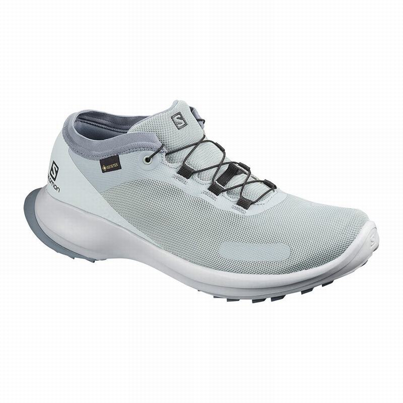 Salomon Israel SENSE FEEL GTX - Mens Trail Running Shoes - Grey (PLOT-41278)